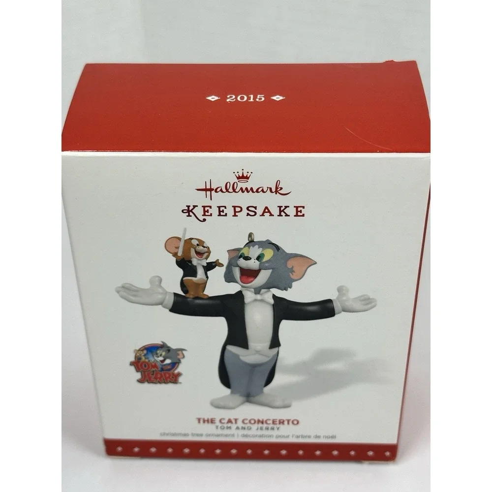 Hallmark Keepsake 2015 The Cat Concerto Tom & Jerry Ornament Boxed